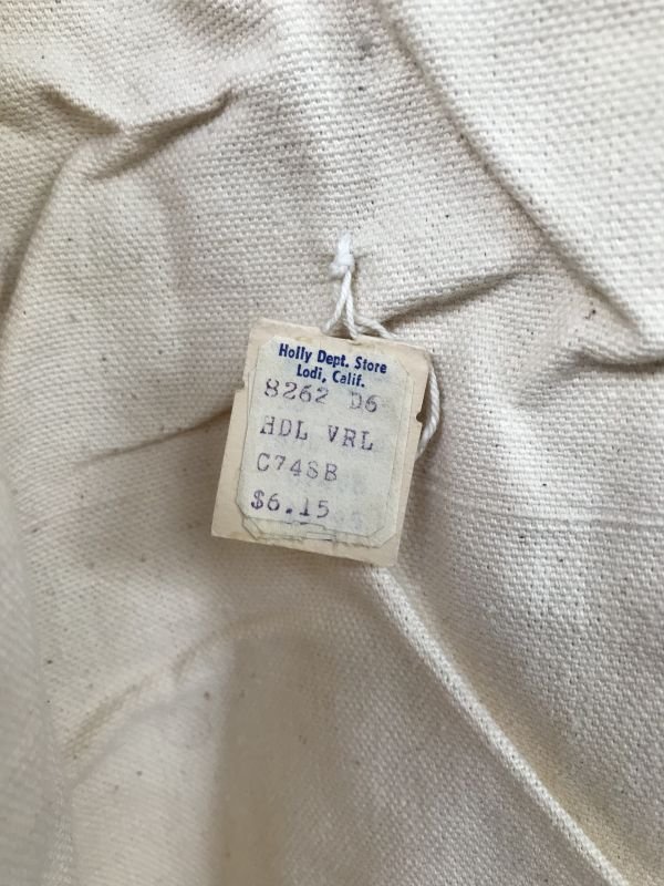 画像14: 1950'S DEADSTOCK LEE UNBREACHED CANVAS OVERALLS LOT C-74-SB 42X32