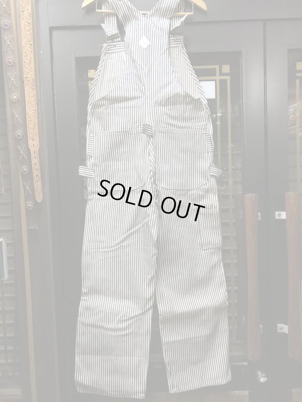 画像6: 1970'S DEADSTOCK  BIG MAC EXTRA STRIPE OVERALLS W/APRON 34X29 