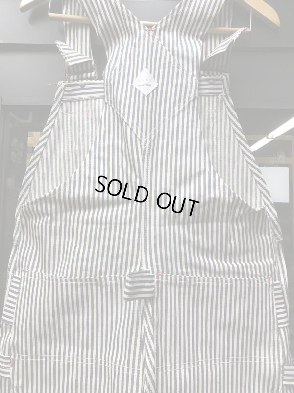 画像7: 1970'S DEADSTOCK  BIG MAC EXTRA STRIPE OVERALLS W/APRON 34X29 