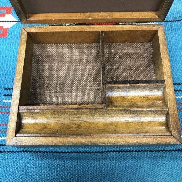 画像7: 1970'S LEVI STRAUS ＆CO, WOOD FRAMED MIRROR JEWEL BOX ビンテージ リーバイス 木製 ボックス