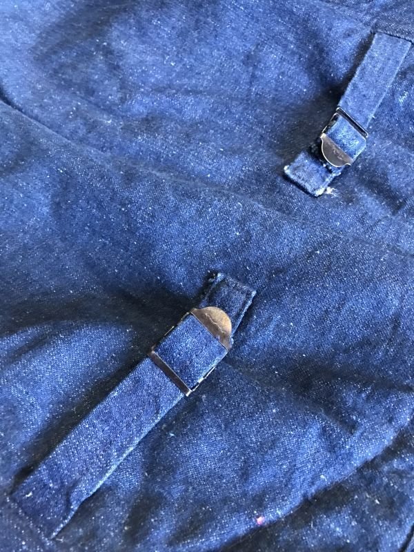 画像15: 1950'S PENNEY'S BIG MAC BLANKET LINED DENIM WORK JACKET SIZE-YOUTH12 