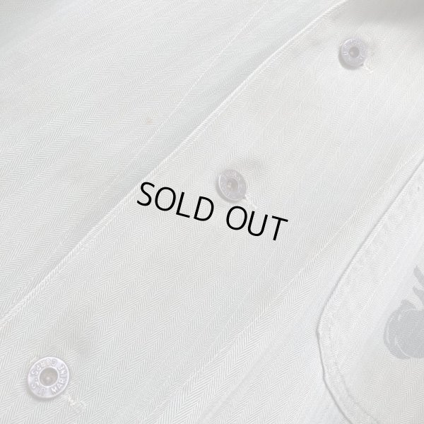 画像6: 1940'S USMC P-41 HBT Utility Jacket SIZE/40-42 米軍 ビンテージ カバーオール P41 ジャケット