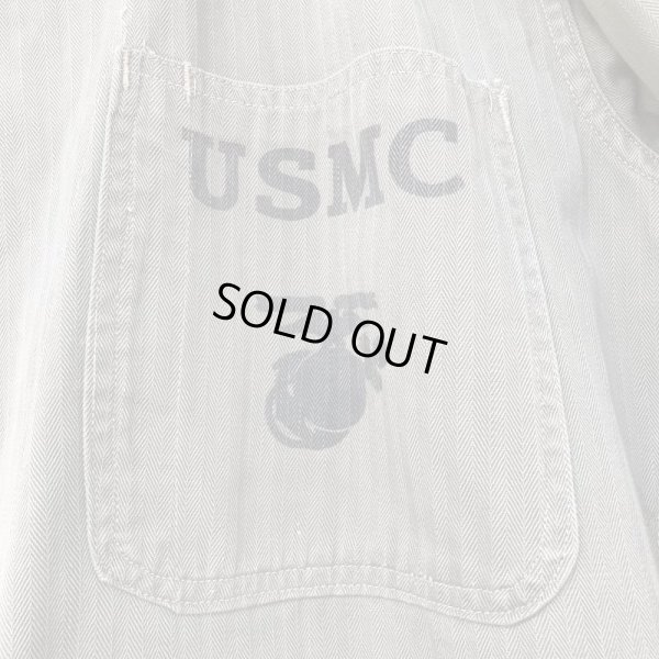 画像4: 1940'S USMC P-41 HBT Utility Jacket SIZE/40-42 米軍 ビンテージ カバーオール P41 ジャケット