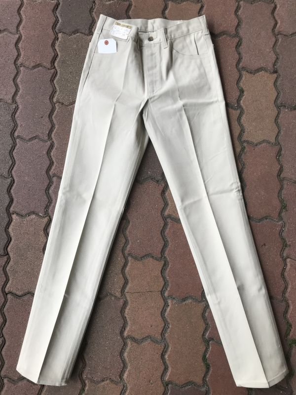 画像4: 1960'S〜 DEADSTOCK LEE TAPARED PANTS SZ 30X33/生成 LEE-PREST PERMANENT PRESS SLACKS ヴィンテージ デッドストック