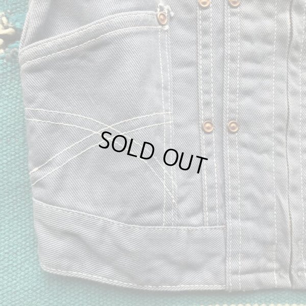 画像6: 1950'S〜 BUCKAROO BY BIG SMITH FLANNEL LINED COLOR  DENIM JACKET  SIZE/YOUTH