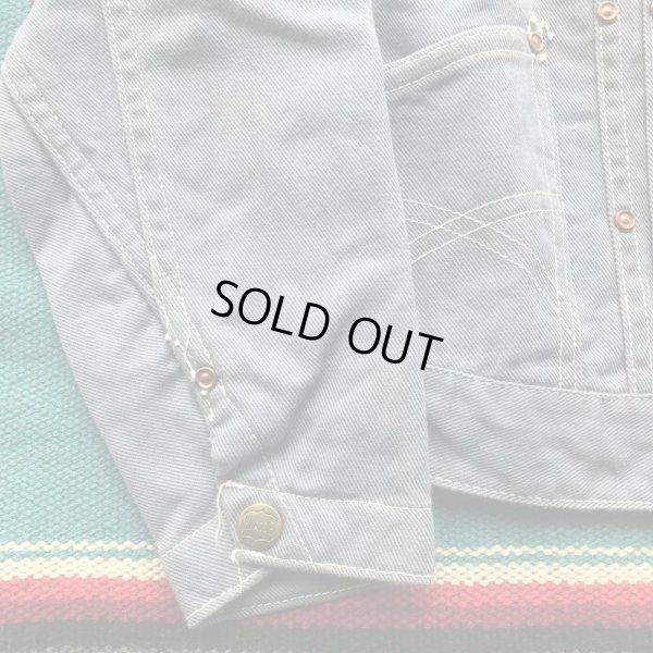 画像5: 1950'S〜 BUCKAROO BY BIG SMITH FLANNEL LINED COLOR  DENIM JACKET  SIZE/YOUTH
