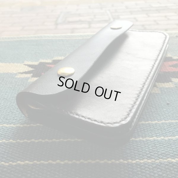 画像6: RAWHIDE TRUCKERS WALLET LOT-501/BLACK/WYNY MEXICAN SADDLE