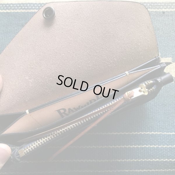 画像4: RAWHIDE TRUCKERS WALLET LOT-504/BLACK/WYNY MEXICAN SADDLE