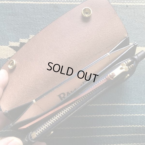 画像4: RAWHIDE TRUCKERS WALLET LOT-501/BLACK/WYNY MEXICAN SADDLE