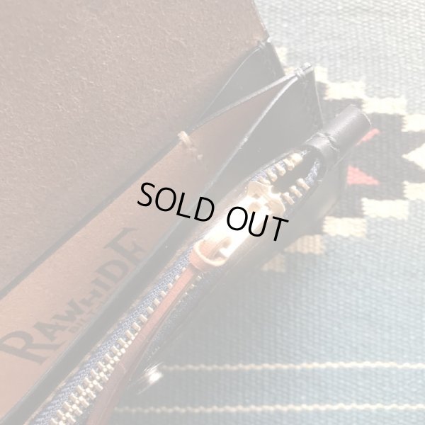 画像6: RAWHIDE TRUCKERS WALLET LOT-501 WYNY MEXICAN SADDLE/BLACK