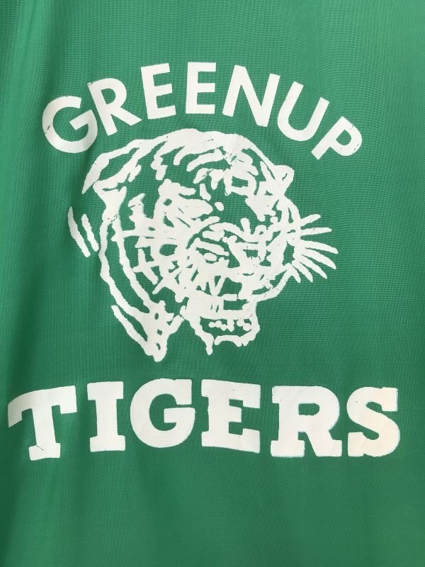 画像14: 〜1970'S DEADSTOCK GREENUP HIGH TIGERS NYLON COACH JKT/SZ/LARGE