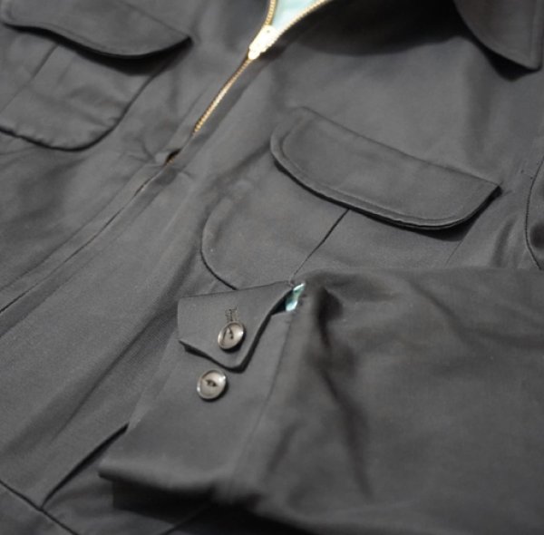 画像2: The GROOVIN HIGH 1950s Gabardine Jacket　Black/Size/Large