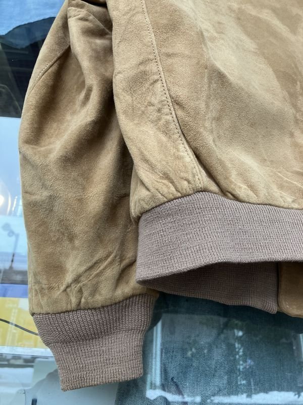 画像8: 1950'S CARIFORNIAN DEERSKIN HIDE LEATHER SPORTS JACKET/38/ビンテージ スポジャケ