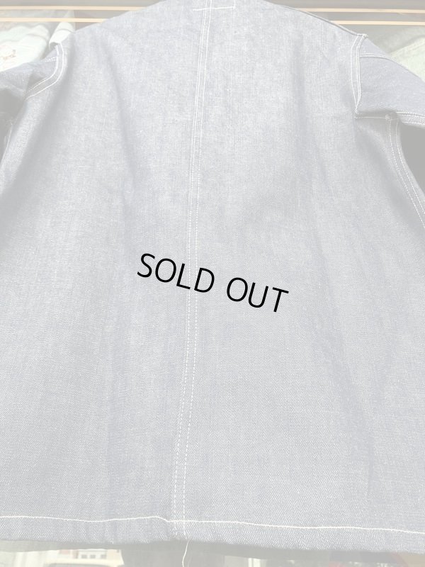 画像6: 1970'S DEADSTOCK UNIVERSAL OVERALL CO., DENIM COVERALL JACKET SZ/42