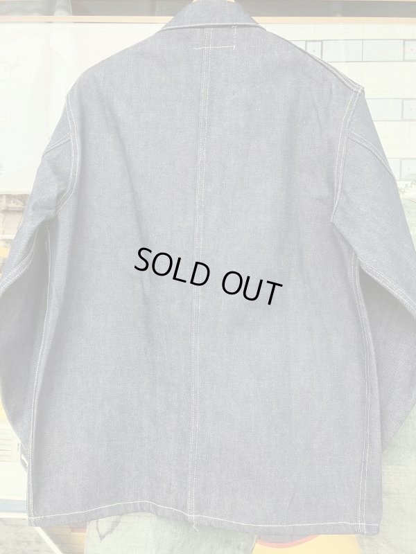 画像8: 1970'S DEADSTOCK UNIVERSAL OVERALL CO., DENIM COVERALL JACKET SZ/42