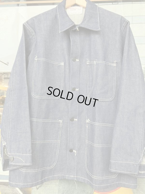 画像5: 1970'S DEADSTOCK UNIVERSAL OVERALL CO., DENIM COVERALL JACKET SZ/42
