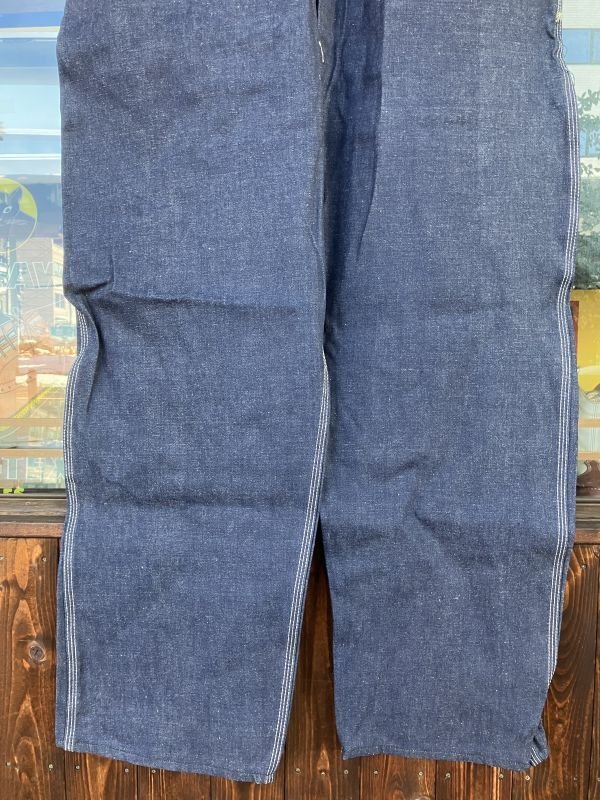 画像18: 1960'S〜 DEADSTOCK LEE  DENIM OVERALLS LOT 040 2841 44X30