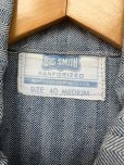 画像4: 1950'S BIG SMITH HBT SHORT WORK JACKET SZ/40/ ビンテージ カバーオール エンジニアジャケット