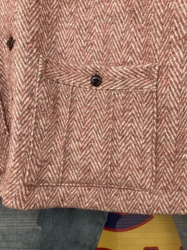 画像7: 1940'S CARLTON HBT WEAVE WOOL CARDIGAN SIZE/MEDIUM