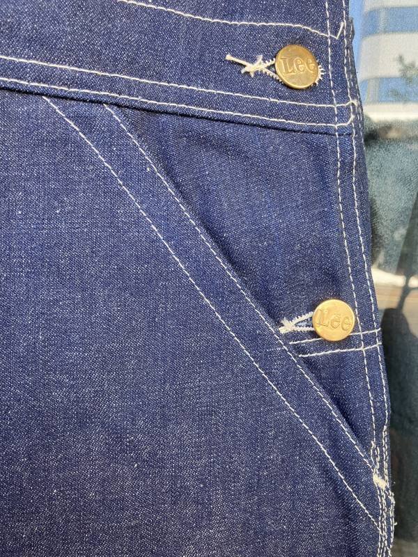 画像12: 1960'S〜 DEADSTOCK LEE  DENIM OVERALLS LOT 040 2841 44X30