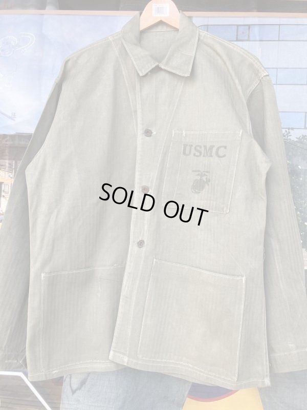 画像4: 1940'S WW-II初期型 USMC P-41 HBT Utility Jacket SIZE/40-42 米軍 ビンテージ カバーオール P41 ジャケット