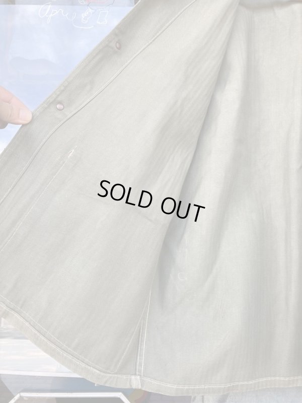 画像8: 1940'S WW-II初期型 USMC P-41 HBT Utility Jacket SIZE/40-42 米軍 ビンテージ カバーオール P41 ジャケット