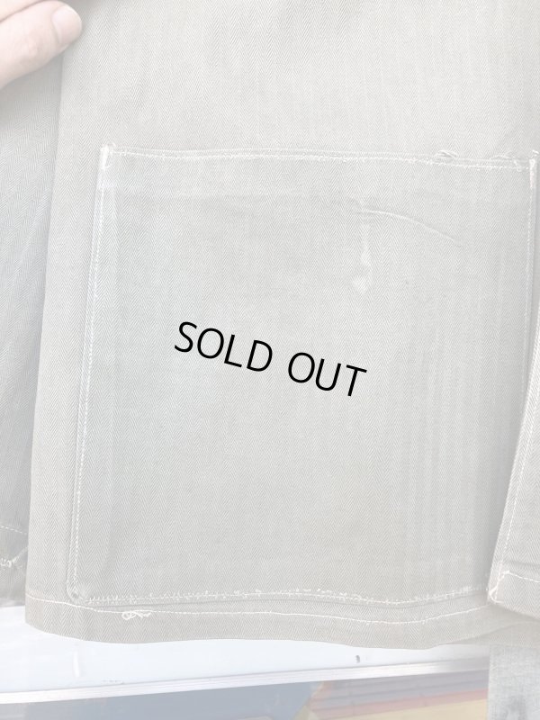 画像18: 1940'S WW-II初期型 USMC P-41 HBT Utility Jacket SIZE/40-42 米軍 ビンテージ カバーオール P41 ジャケット