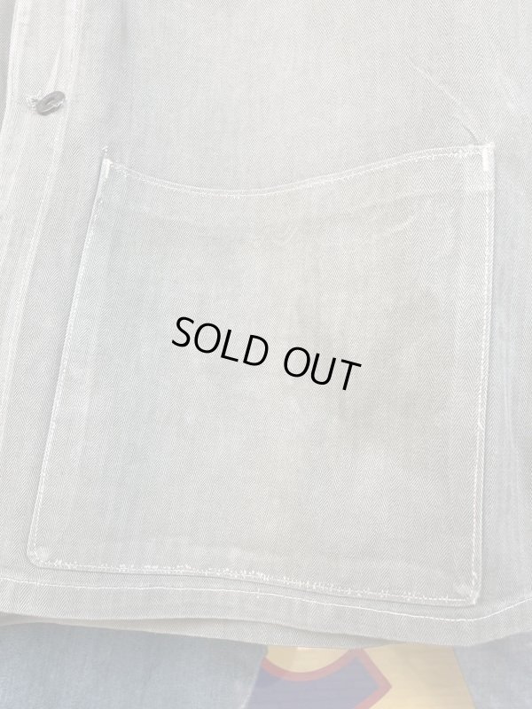 画像19: 1940'S WW-II初期型 USMC P-41 HBT Utility Jacket SIZE/40-42 米軍 ビンテージ カバーオール P41 ジャケット