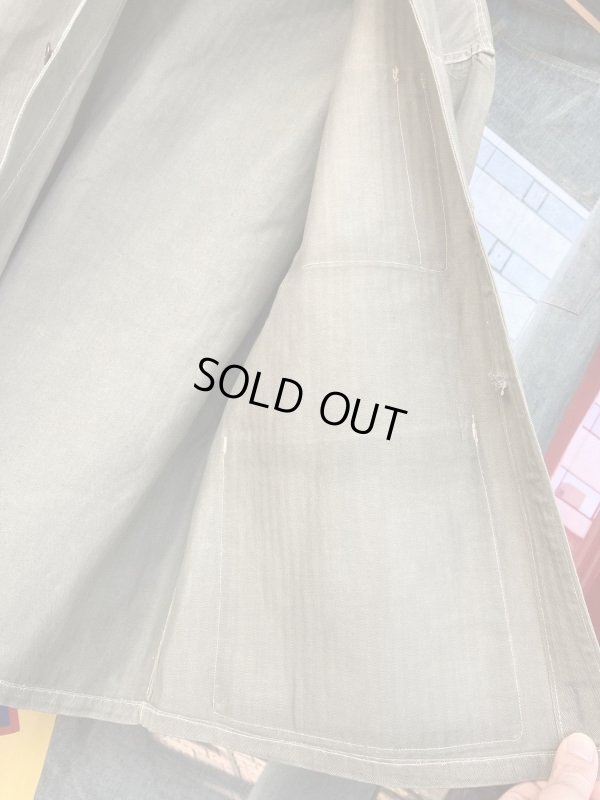 画像9: 1940'S WW-II初期型 USMC P-41 HBT Utility Jacket SIZE/40-42 米軍 ビンテージ カバーオール P41 ジャケット