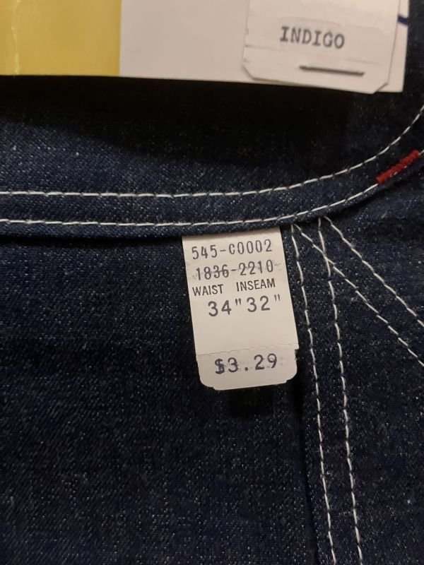 画像6: 1960'S DEADSTOCK BIG MAC 11-1/4OZ DENIM BIB OVERALLS SZ/34X32