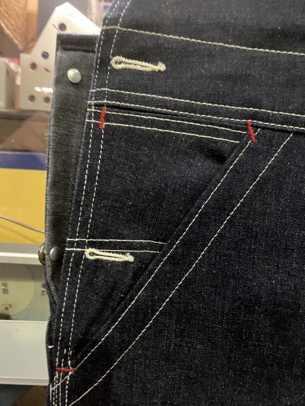 画像11: 1960'S DEADSTOCK BIG MAC 11-1/4OZ DENIM BIB OVERALLS SZ/34X32