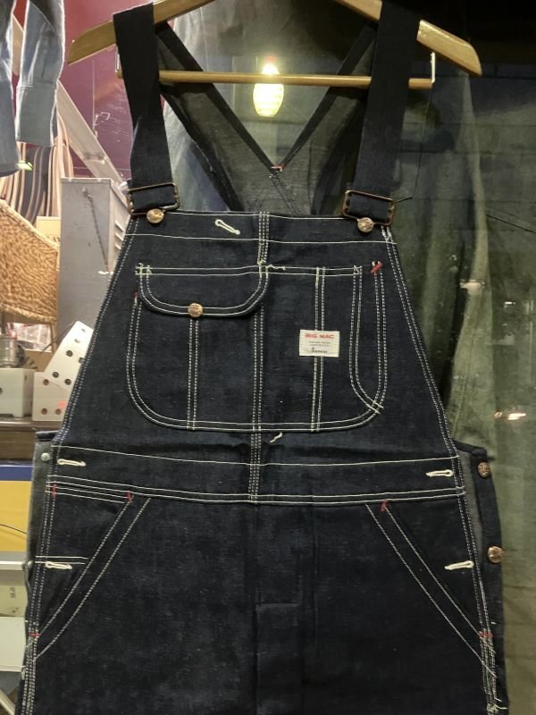 画像14: 1960'S DEADSTOCK BIG MAC 11-1/4OZ DENIM BIB OVERALLS SZ/34X32