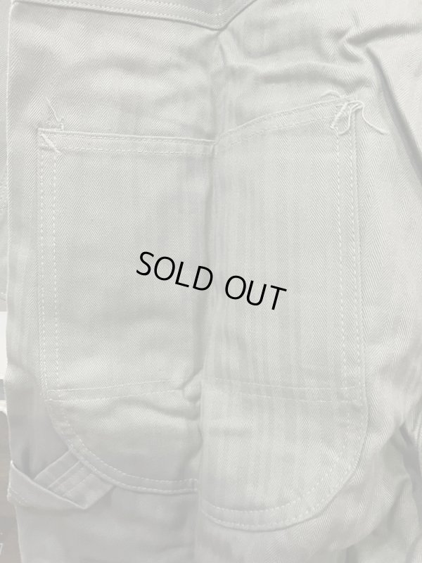 画像9: 1950'S DEADSTOCK J.C.PENNEY BIG MAC NAVY HBT ALL IN ONE SIZE/42SHORT