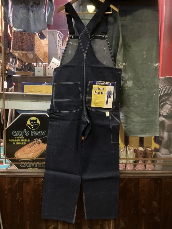 画像3: 1960'S DEADSTOCK BIG MAC 11-1/4OZ DENIM BIB OVERALLS SZ/34X32