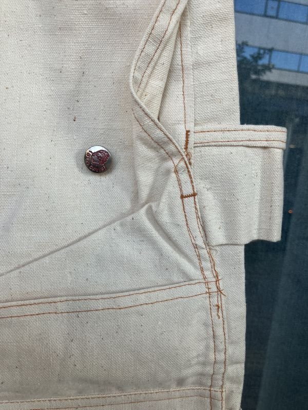 画像15: 1970'S DEAD STOCK BEN DAVIS CANVAS OVERALLS W/TOOL APRON /34X30/34X32 /生成 キャンバス オーバーオール エプロン付