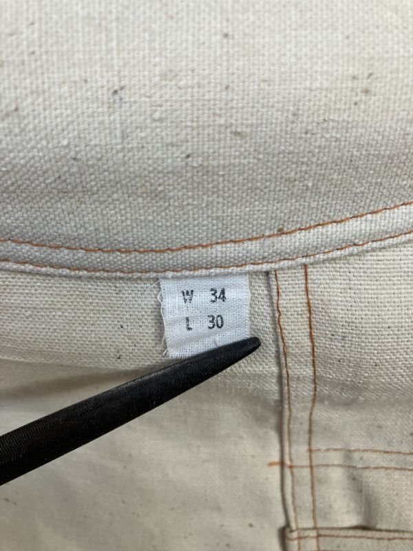 画像13: 1970'S DEAD STOCK BEN DAVIS CANVAS OVERALLS W/TOOL APRON /34X30/34X32 /生成 キャンバス オーバーオール エプロン付