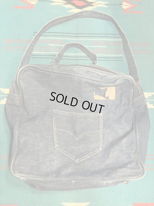 画像2: 1970'S LEVI'S  DENIM SHOLDER BAG ビンテージ リーバイス インディゴデニムョルダーバッグトートバック