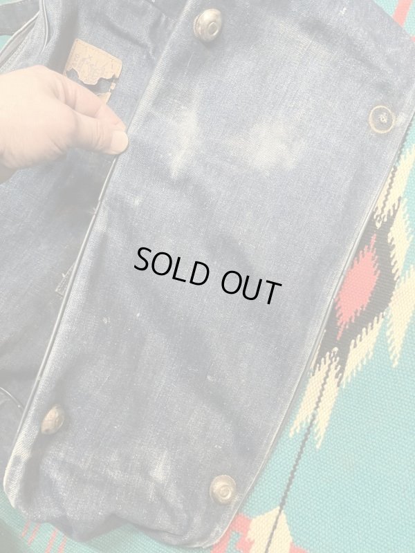 画像12: 1970'S LEVI'S  DENIM SHOLDER BAG ビンテージ リーバイス インディゴデニムョルダーバッグトートバック