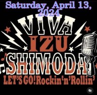 2024.4.13 (土) LET′S GO! Rockin'n'Rollin′ 2024!VIVA! Izu Shimoda! ROCK-A-HULA出店します。