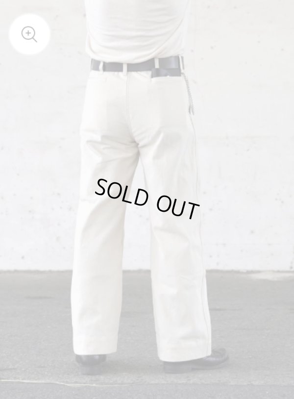 画像2: The GROOVIN HIGH Vintage 1941 M41 Work Pants/ MILK WHITE