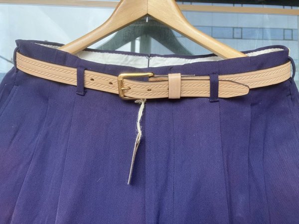 画像9: RAWHIDE TROUSERS BELT LOT-800/ 1"[25MM] 