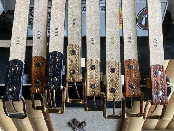 画像5: RAWHIDE TROUSERS BELT LOT-800/ 1"[25MM] 