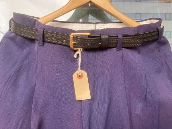 画像6: RAWHIDE TROUSERS BELT LOT-800/ 1"[25MM] 