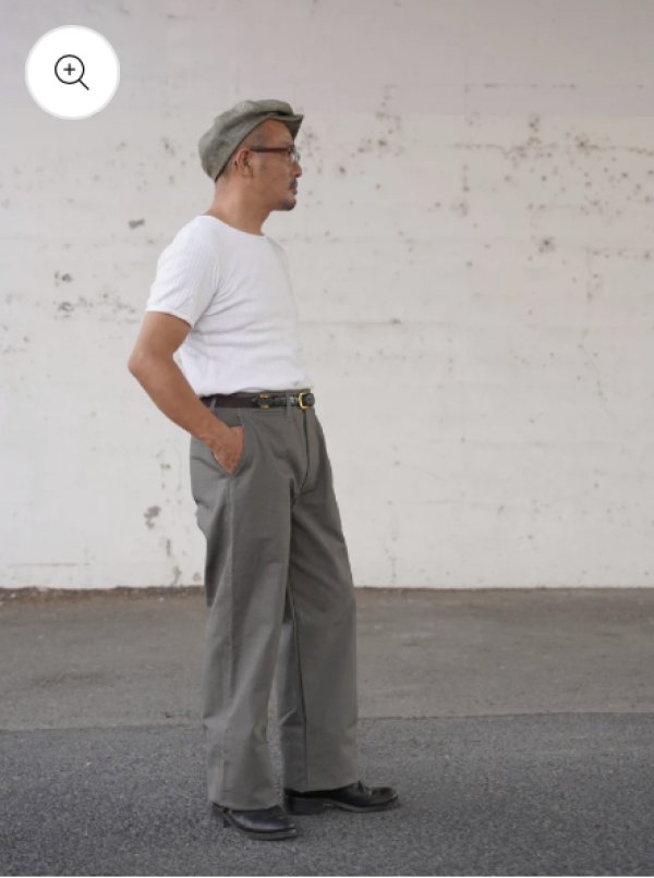 画像2: #240307 1940 U.S. M45 Duck Pants GRAY/NAVY