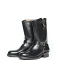 画像2: Attractions BILT BUCK Lot.444 Engineer Boots / Horsebutt -Black-エンジニアブーツ/BLACK (2)