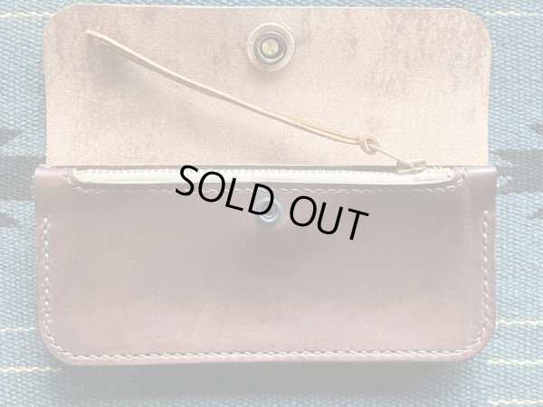 画像3: RAWHIDE TRUCKERS WALLET LOT-501/CAMEL X D.BROWN/UK BRIDLE By J & FJ Baker & Co,