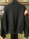 画像3: 1950'S BLCK REVERSIBLE ACRYLIC FUZZY JACKET SIZE/40 