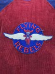 画像4: 1940'S TWO TONE CORDUROY SPORTS JACKET ”FLYING REBELS” SIZE/36