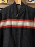 画像2: 1950'S BLCK REVERSIBLE ACRYLIC FUZZY JACKET SIZE/40  (2)