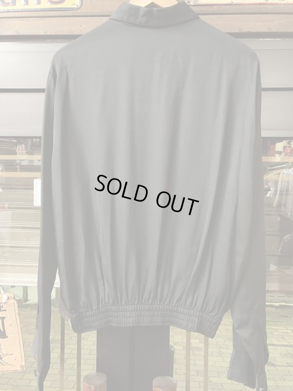 画像3: 1950'S WESTWARD HO! PINK & BLACK PANELED R'N'R RAYON PULLOVER SHIRT/LARGE